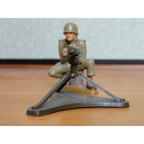 MITRAILLEUR ET MITRAILLETTE AMOVIBLE SUR SOCLE STARLUX