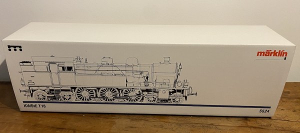 Locomotive À Vapeur  Série T18 Württemberg Märklin 5524 Échelle 1