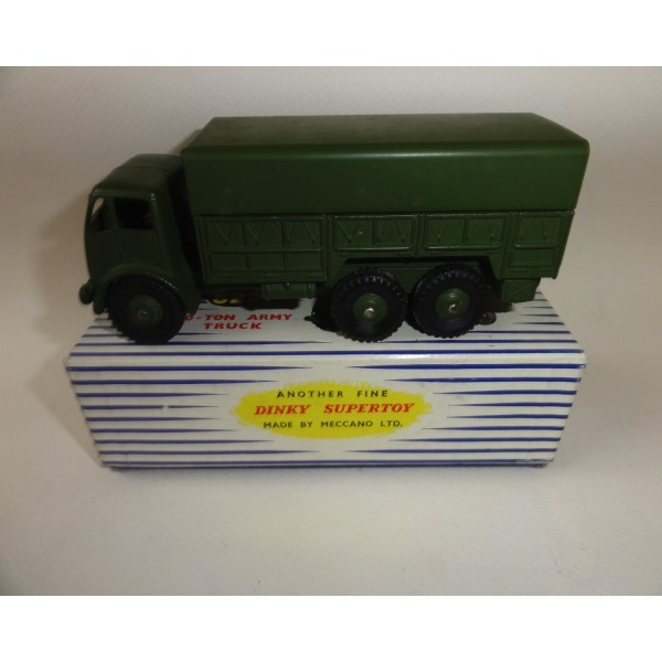 CAMION D'ARMÉE 10 TONNES DINKY SUPERTOYS RÉF 622 MECCANO