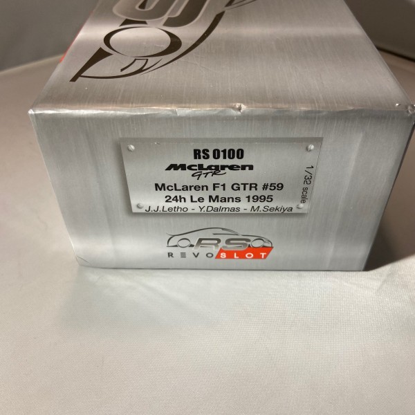 MCLAREN F1 GTR  24H LE MANS 1995 N°59 REVOSLOT