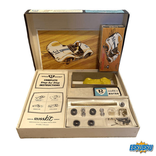 Maserati Tipo 61 Birdcage Superleggera coffret RUSSKIT 1/32