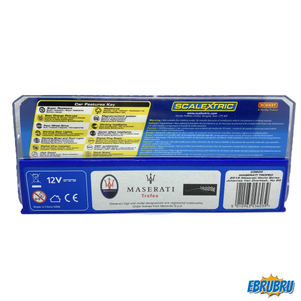 Maserati Trofeo SCALEXTRIC C3603