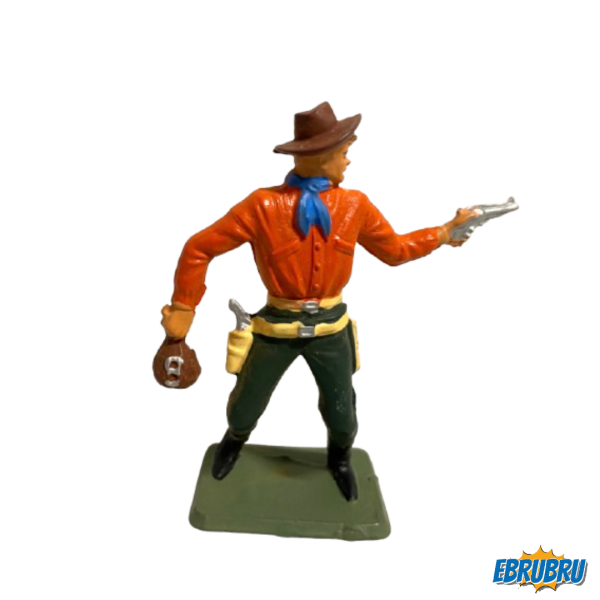 Cow Boy - Pistolet et bourse - Starlux 5125