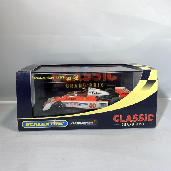MC LAREN M23 NO 40 SCALEXTRIC REF C2800