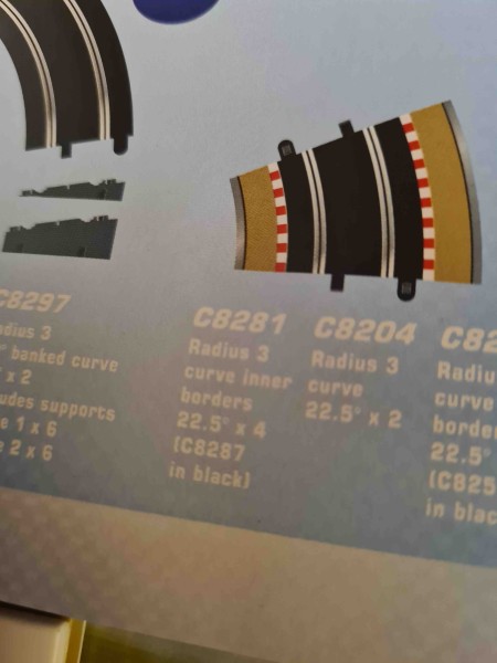 RADIUS 3 CURVE INNER  BORDERS 22,5 C8281 SANS BOITE 