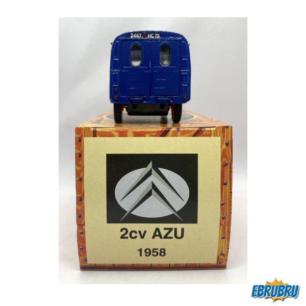 2cv AZU 1958 L'Alsacienne biscuits NOREV
