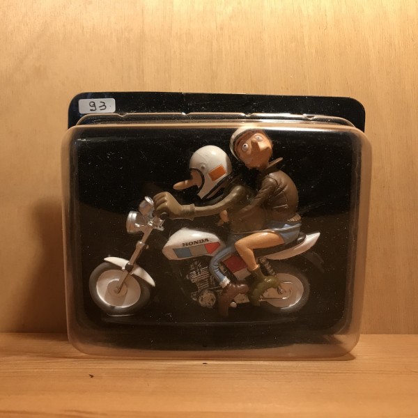 Ella Froix et J.M. Traine - Honda 125 CG - Joe Bar Team n°93