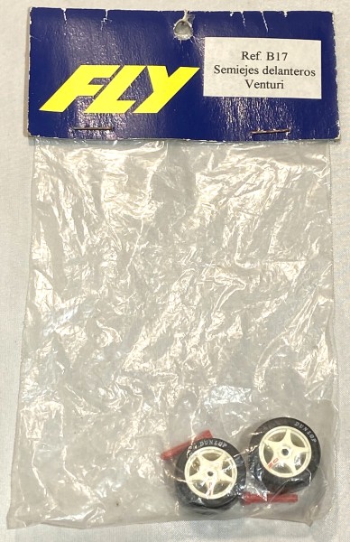 ROUES AVEC PICOT DE BLOCAGE POUR VENTURI FLY B17