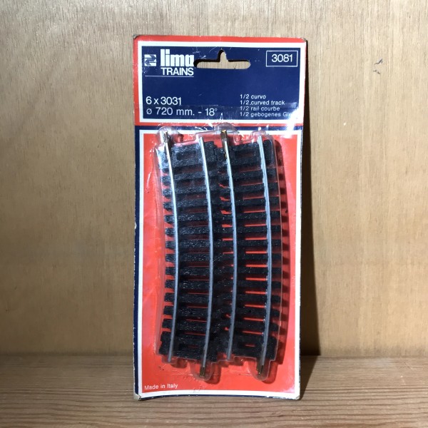 Ok_6 1/2 rails courbes LIMA Réf 3081