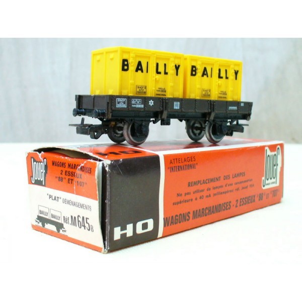 Wagon plat déménagements