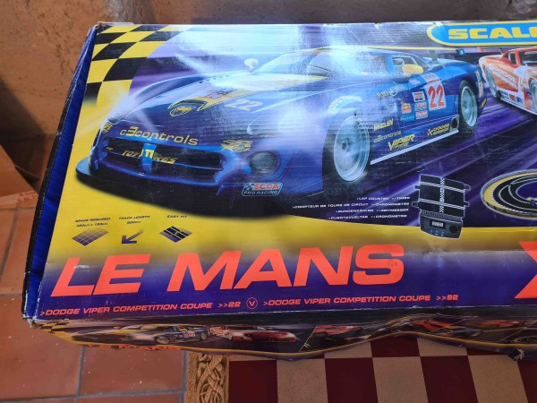 CIRCUIT LE MANS X4 SCALEXTRIC DODGE VIPER COMPETITION 