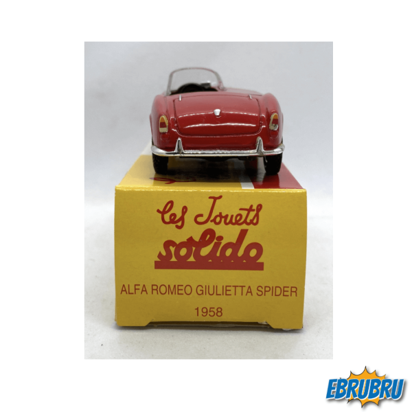 Alfa Romeo Guillietta Spider 1958 SOLIDO Hachette