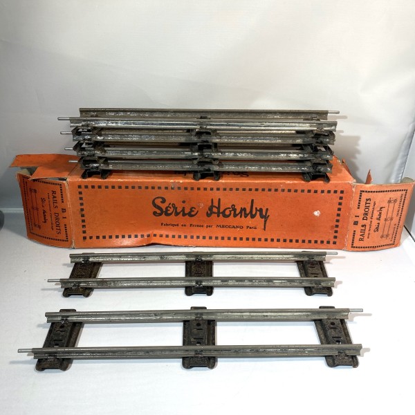 6 rails droit O HORNBY B1