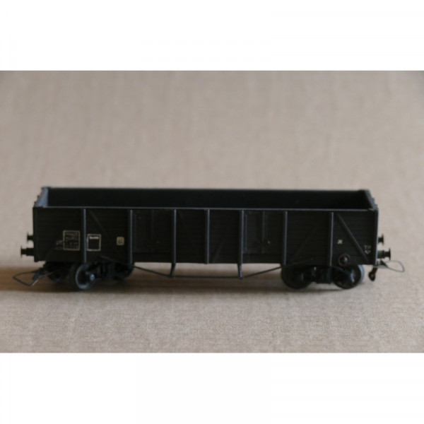WAGON  TOMBEREAU TP BOGIES  MARQUE VB REF 53 FRANCE NORD