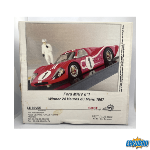 Ford ML IV n°1 Le Mans 1967 LE MANS MINIATURES 132001K-SL
