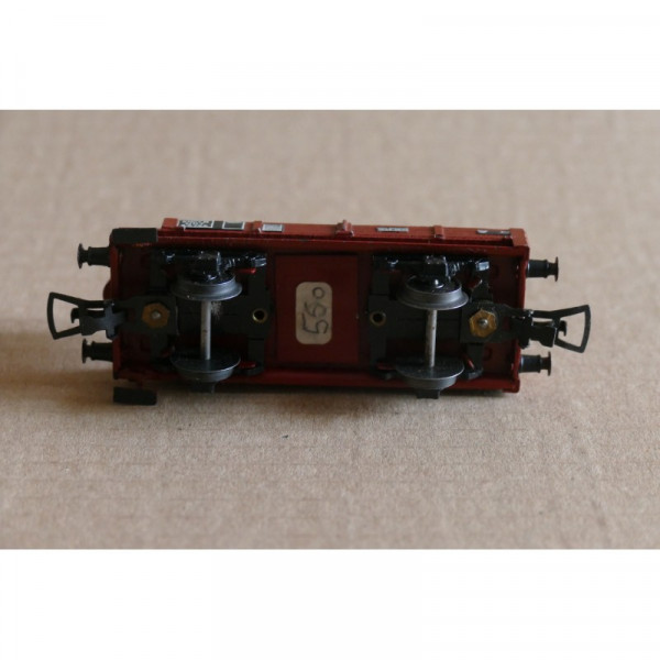 WAGON  PLAT OCEM 1919 DEUX ESSIEUX  MARQUE VB REF 42 GUERITE SNCF