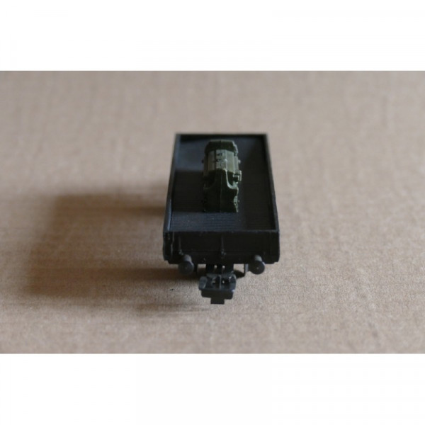 WAGON  PLAT OCEM 1919 DEUX ESSIEUX  MARQUE VB REF 41 MOTEUR SNCF