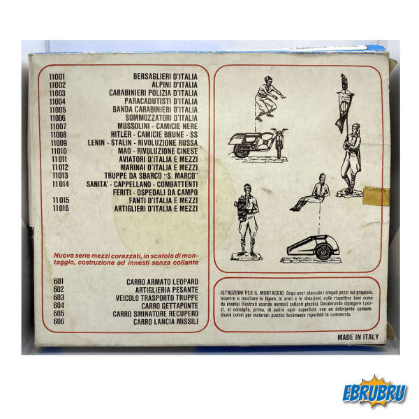 La marcia su Roma Mussolini - Camice Nere ATLANTIC 11007