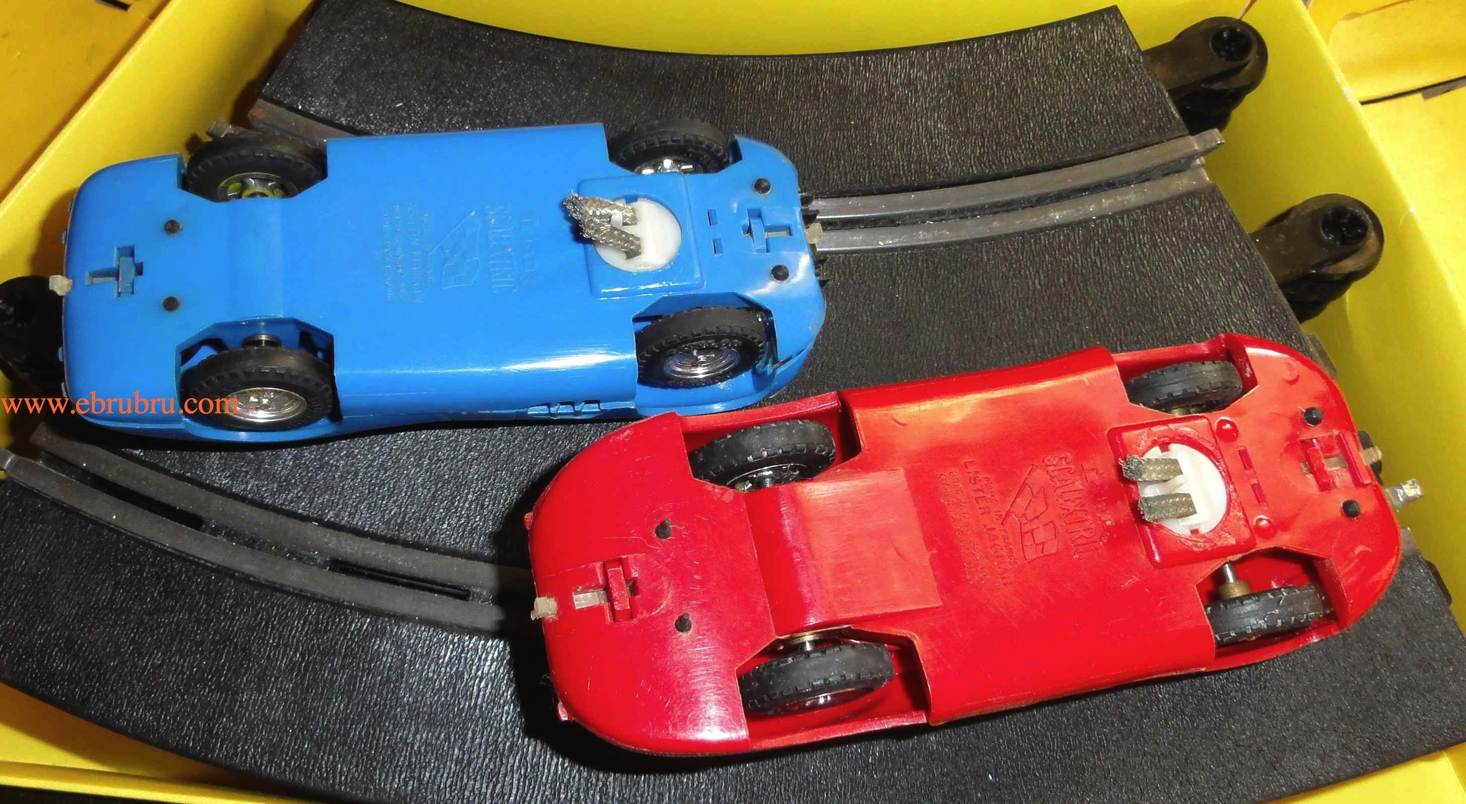 Coffret CM34 Scalextric avec eclairage rare