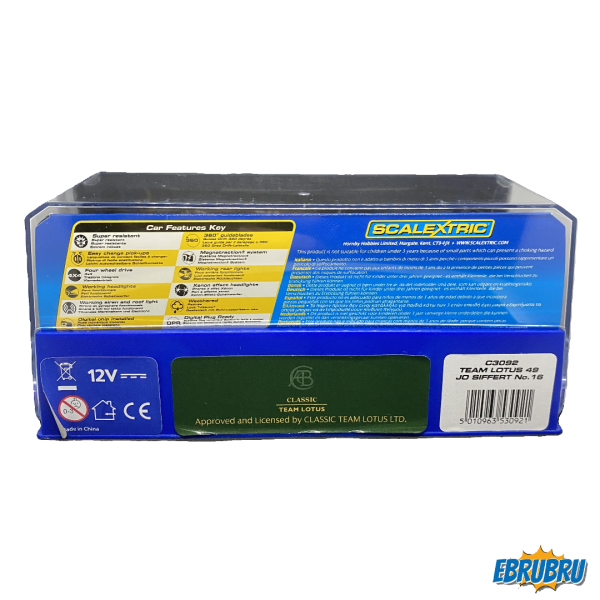 Team Lotus Type 49 No 16 SCALEXTRIC C3092