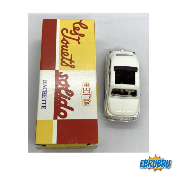 Fiat 500 1957 - blanche - SOLIDO Hachette