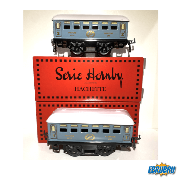 Wagons Dining bleu HORNBY Hachette