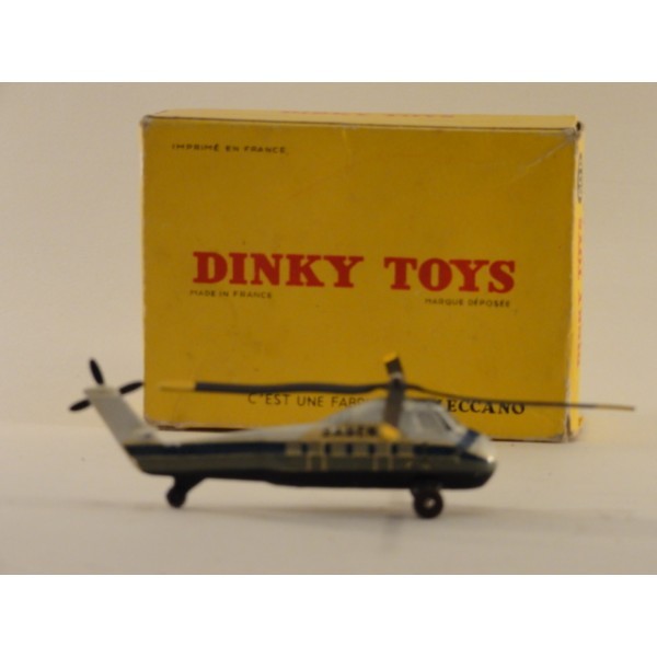 HELICOPTER SIKORSKY S.58  DINKY TOYS RÉF 60 D  1/43