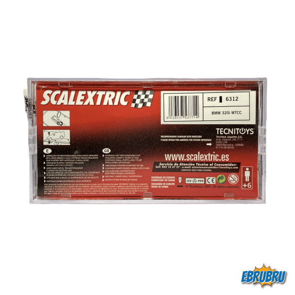 BMW 320i WTCC SCALEXTRIC 6312