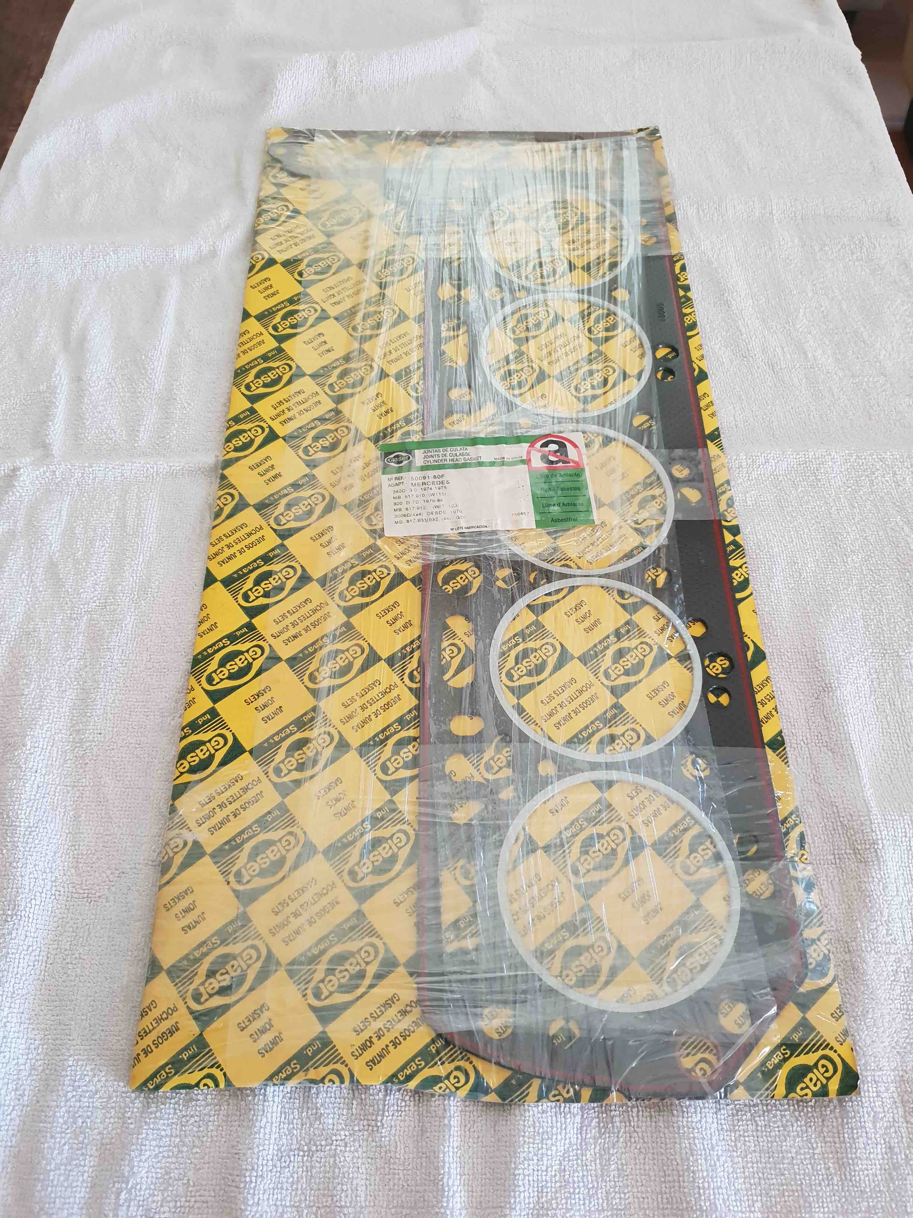 MERCEDES BENZ PUCH POCHETTE  JOINTS DE CULASSE H50091 GLASER JOINTS