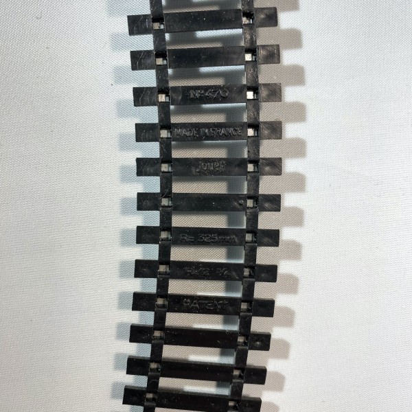 Rail courbe HO JOUEF 470