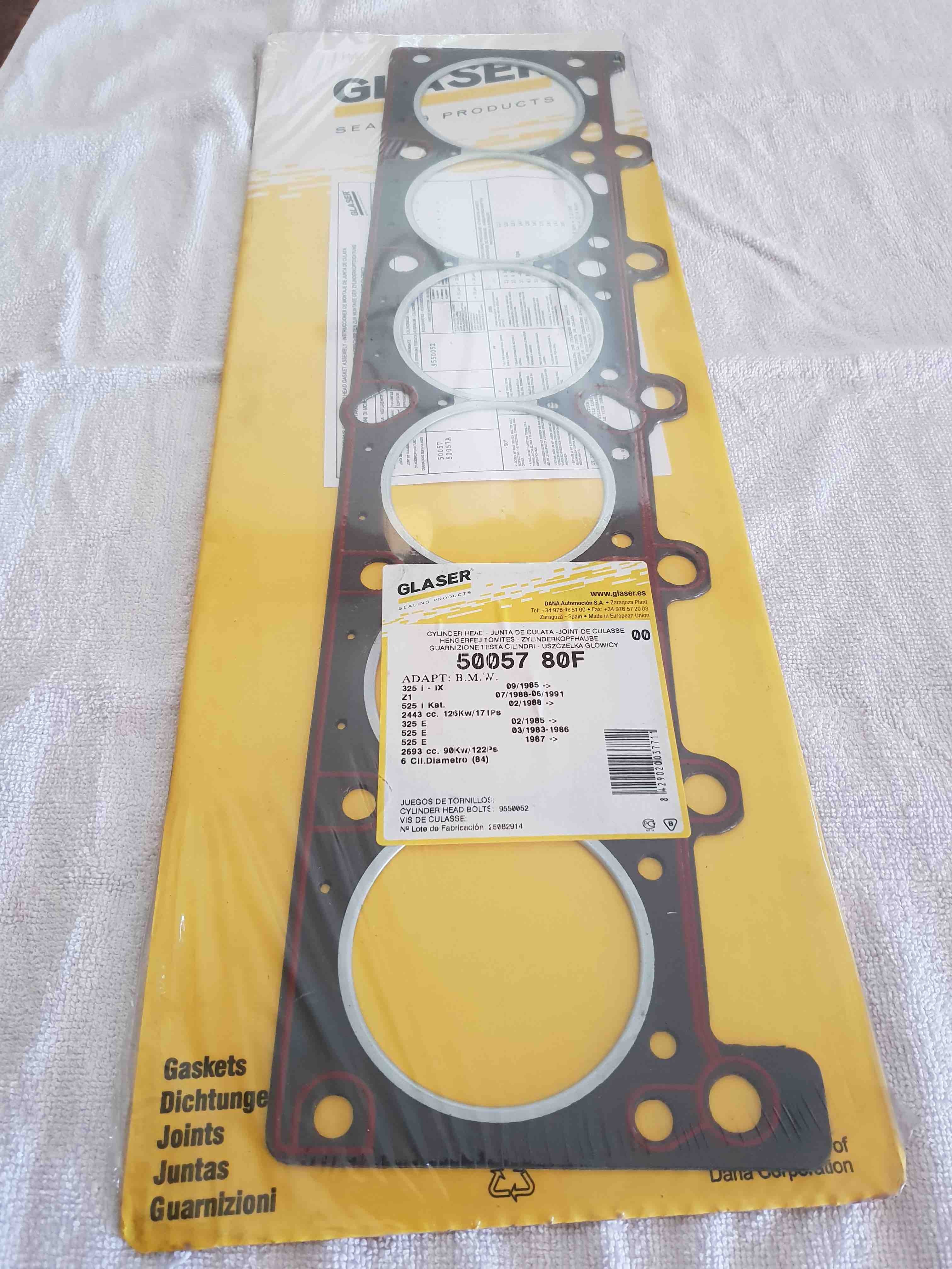 BMW JOINT DE CULASSE GLASER JOINTS H50057