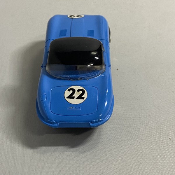 JAGUAR E BLEUE AVEC HARD TOP RÉF 352 JOUEF EGGER Silberfeil ref 9006