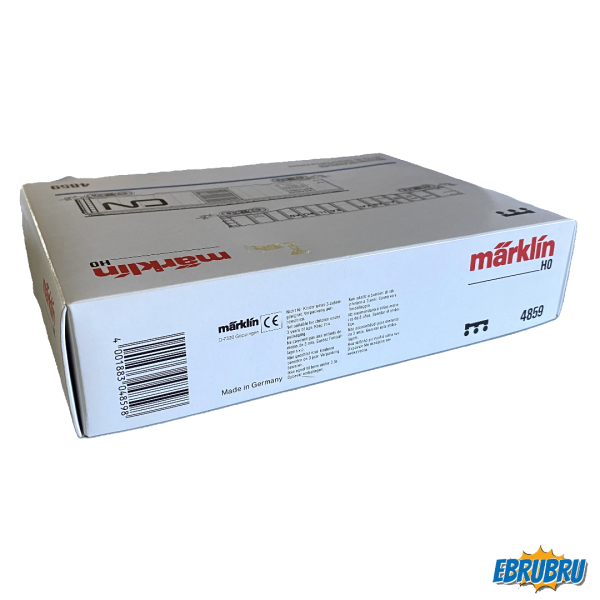 Coffret de wagons de marchandises Alaska USA MARKLIN 4859