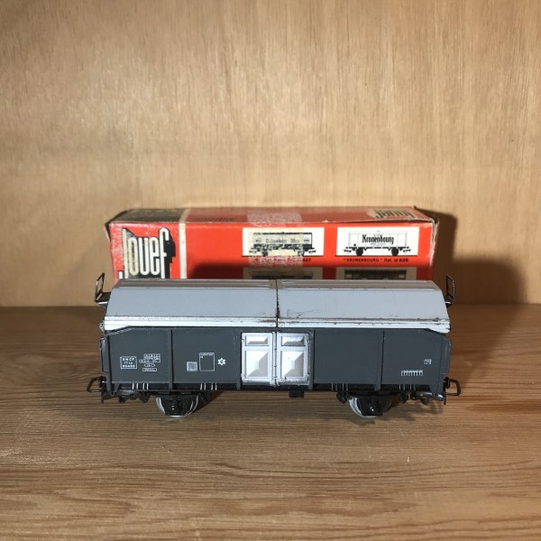Wagon marchandise Tombereau avec toit coulissant JOUEF Réf M622