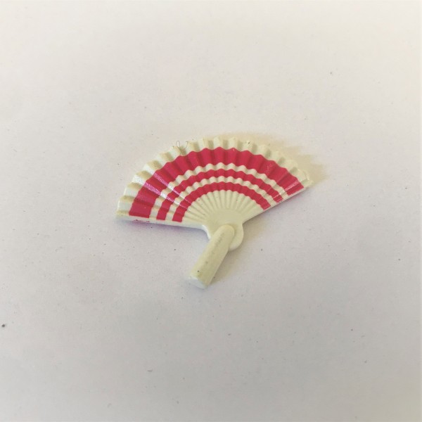 Éventail blanc et rose Playmobil