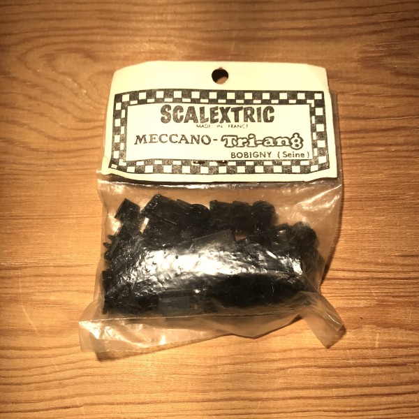 12 guide de piste avec verrou pour C27 - C29 SCALEXTRIC Réf 900F