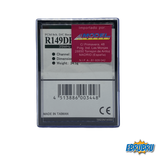 Récepteur radio FUTABA R149DP-35