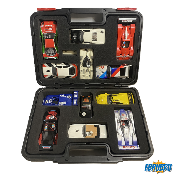 Mallette Collection voitures de légende SCALEXTRIC