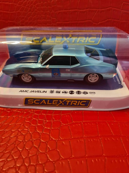 AMC JAVELIN ALABAMA POLICE CAR SCALEXTRIC REF 4058 