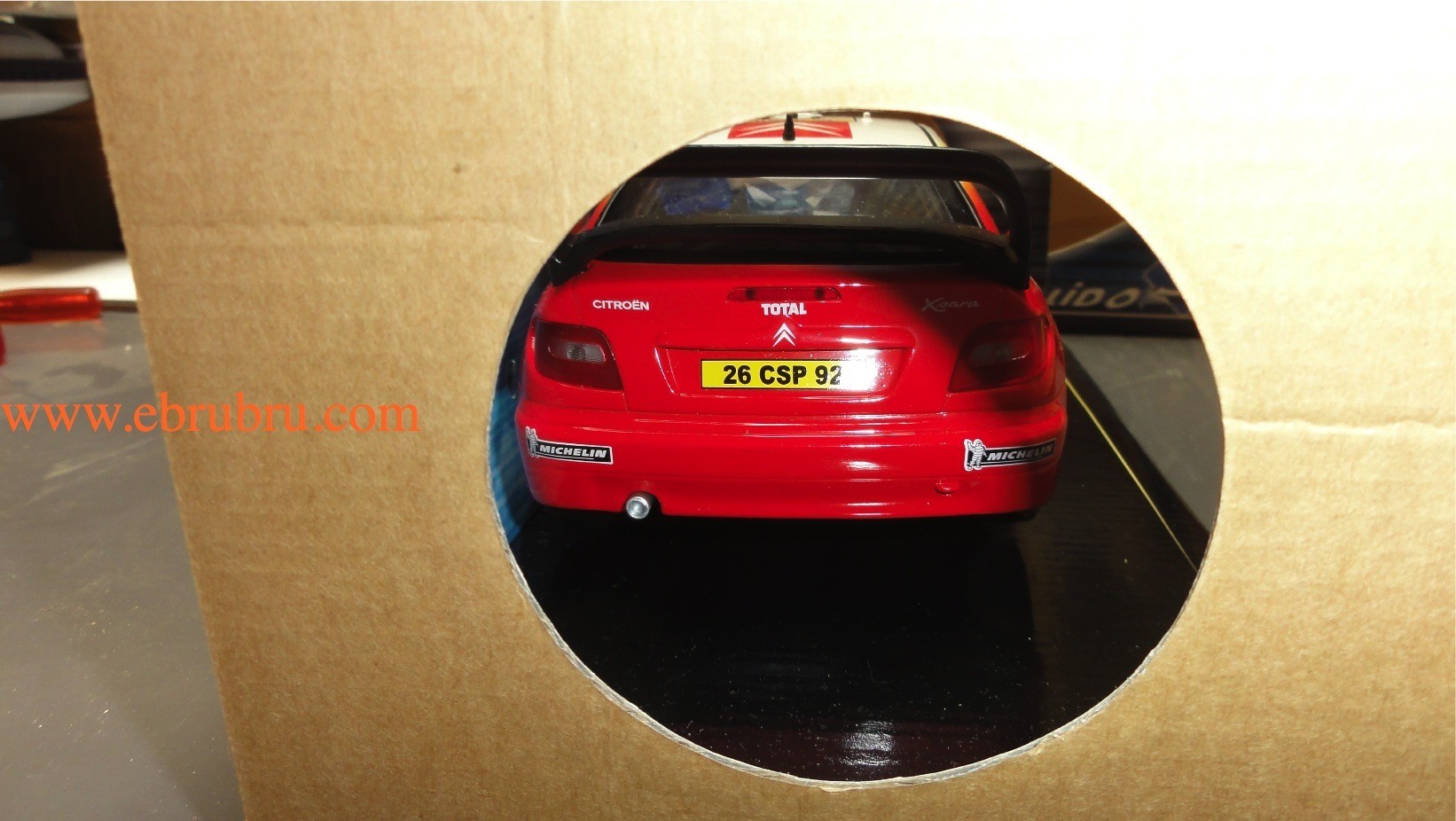 Voiture 1/18 Citroen Xsara T4 WRC 2001 Solido ref 9021