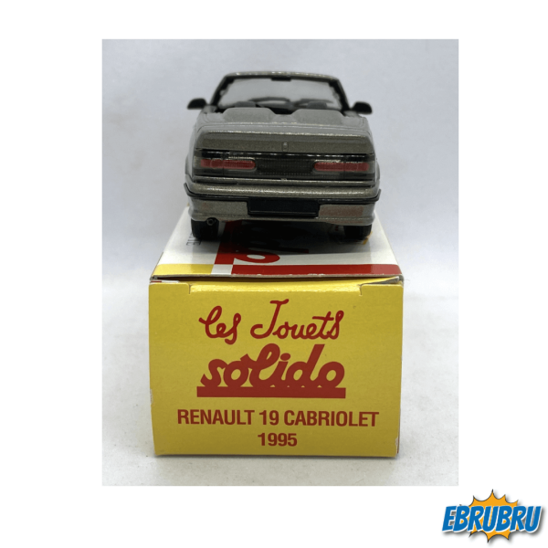 Renault 19 cabriolet 1995 SOLIDO Hachette