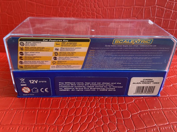 WILLIAMS FW 15C ALAIN PROST 1993 SCALEXTRIC REF C3094