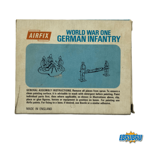 WW I German Infantry AIRFIX Blue box sans fenêtre S26-69
