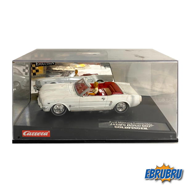 Ford Mustang Convertible James Bond 007 Goldfinger CARRERA Evolution 25737