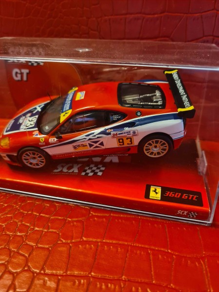 FERRARI 360 GTC  SCALEXTRIC SCX REF 62480