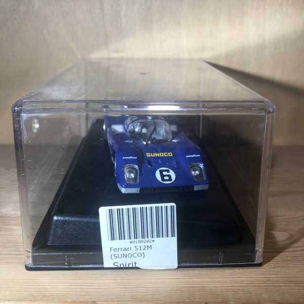 Ferrari 512 M bleue Sunoco SPIRIT