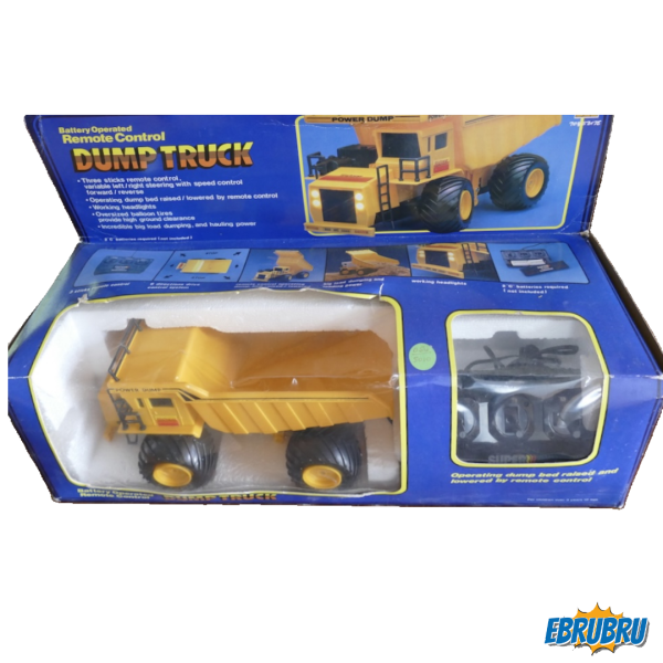 Camion benne téléguidé 