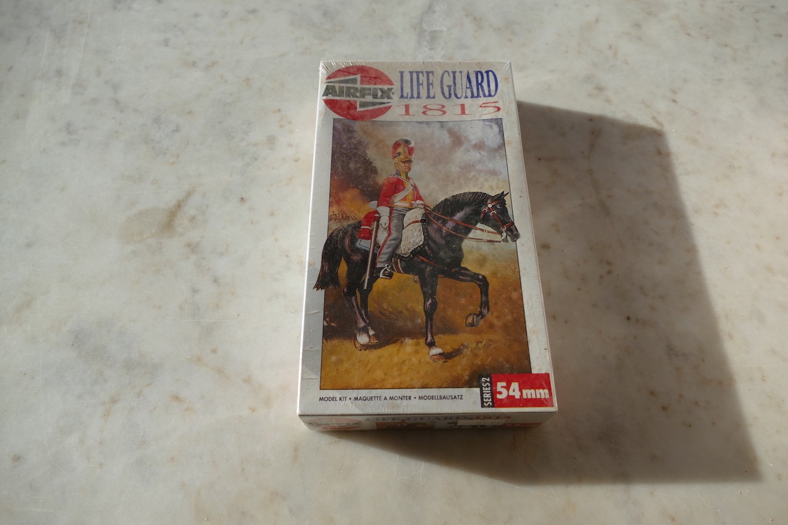 LIFE GUARD 1815  AIRFIX KIT 54 mm sous Blister réf 02556