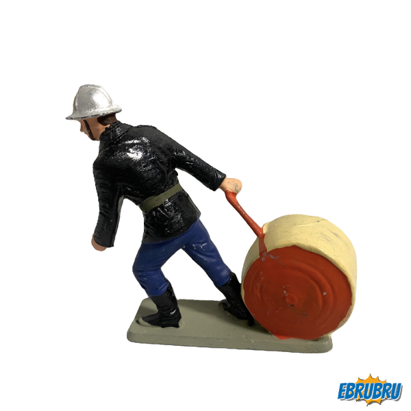 Pompier - Sapeur avec chariot à tuyau - 2e série - STARLUX 