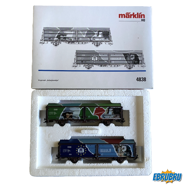 Coffret de wagons Monde du travail MARKLIN 4838
